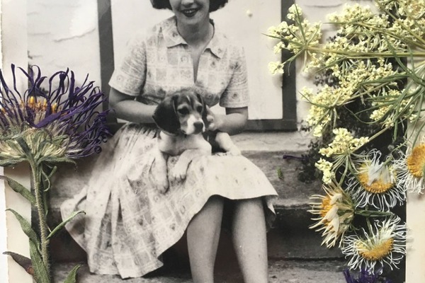 Grandmother on the farm