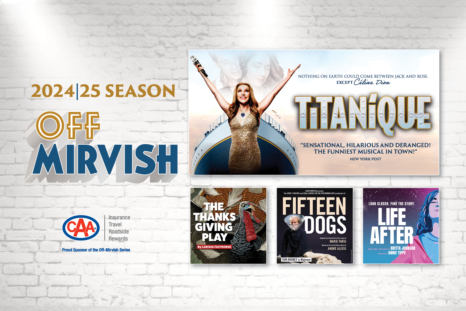 The Official Mirvish Website | Tickets To The Best Theatre In Toronto