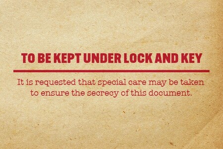 To Be Kept Under Lock and Key